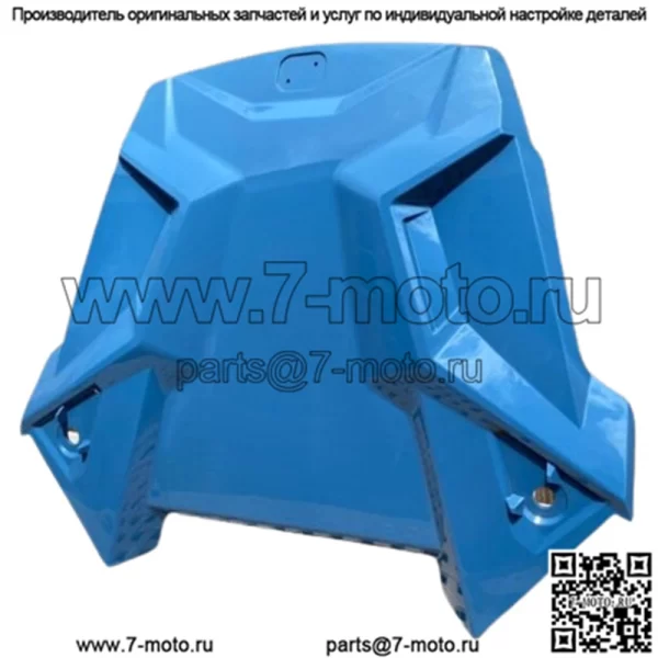 OEM POLARIS CENTER HOOD RZR S 1000 TRAIL 2023-2024 ZENITH BLUE 5457312-849 OH - Image 3