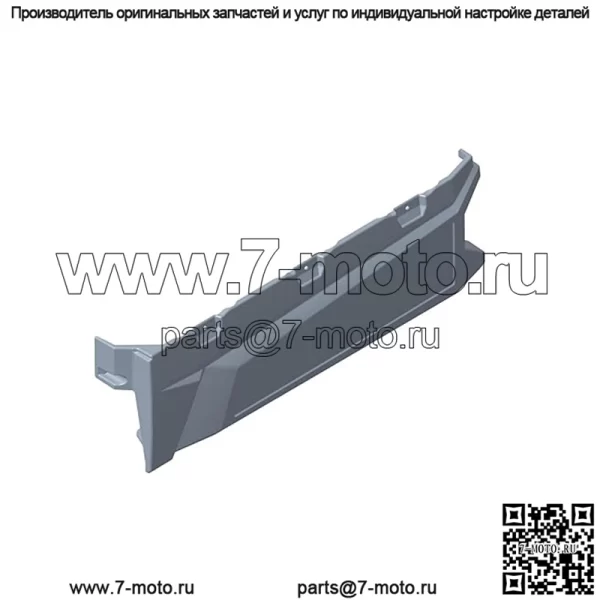Панель Polaris Ranger левая короткая, глянцево-черная, оригинальная OEM-часть 5439111-070, кол-во 1