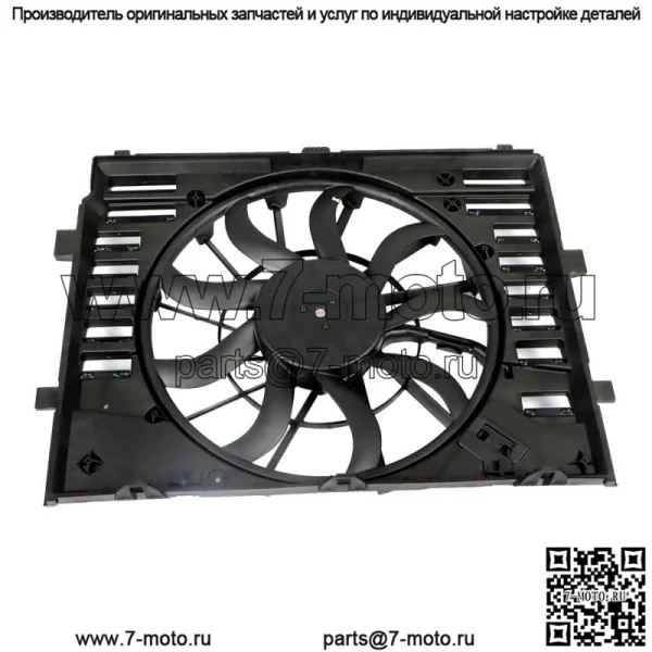 Подходит для 2011-2018 Porsche Cayenne Радиатор Вентилятор Охлаждения Сборка 95810606120 - Image 2