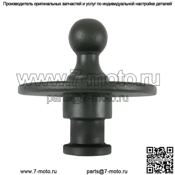 Сцепка с пятым колесом 2-5/16" с шаровым адаптером Gooseneck, кузнечный шкворень для прицепа