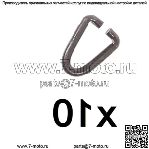 Упаковка из 10 лезвий косилки с D-образным кольцом для подвесного крепления, подходит для Ford 907 917 222157