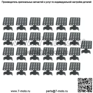 25 шт. снегоочиститель нагревательный кабель клипса для крыши для крепления ледяной плотины нагревательная лента
