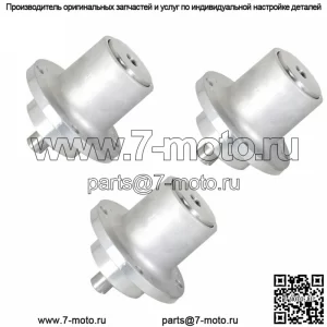 3x СБОРКА ШПИНДЕЛЯ ЛЕЗВИЙНОЙ ПЛАНКИ ДЛЯ BAD BOY 037-2000-00 ПОДХОДИТ MZ42 MZ MAGNUM 48 54