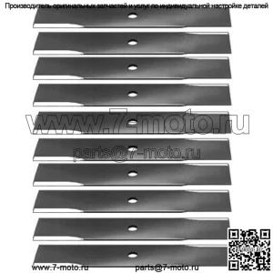 10PK лезвий для кромкореза подходит для McLane Edger 10 x 2" 2059"