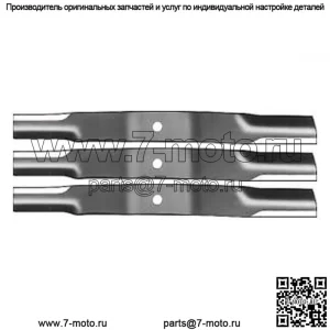 3PK Лезвия для газонокосилки для леса 60" L59 F35 RM59 RM500 23825 31359 31359KT