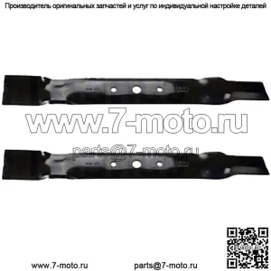 2 мульчирующих ножа для газонокосилки 42" для John Deere L100 L108 L110 L111 L118 GX