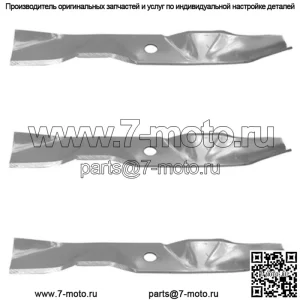 3 подходит для лезвий Exmark MULCHING. Для 60-дюймовой деки Laser Z 103-6393 (11242)