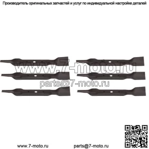 6PK Oregon 191-108 Blade 100 Series 17" заменяет модели John Deere L120 L130