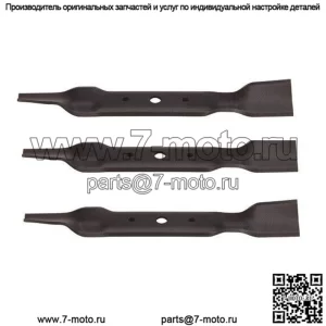 3PK Oregon 191-108 Blade 100 Series 17" заменяет модели John Deere L120 L130
