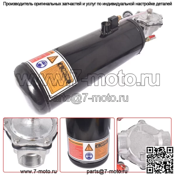 8L портативный ручной автомобильный шиномонтажный станок для накачивания сидений - Image 3