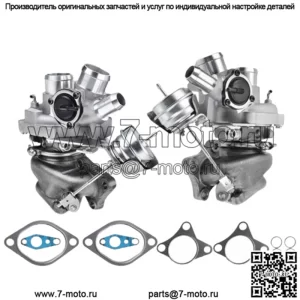 Пара турбокомпрессоров с прокладкой для грузовика Ford F150 2011-2012 3.5L V6 Ecoboost