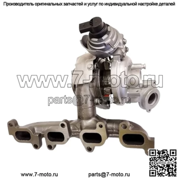 Турбокомпрессор VW Audi Skoda 1,6 TDI 77Kw CAYC 775517 03L253016T Reman Turbo
