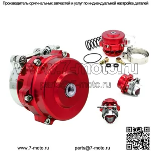 Универсальный комплект продувочного клапана турбокомпрессора 50 мм (BOV) с V-образным ремнем и наддувом 35 фунтов на кв. дюйм
