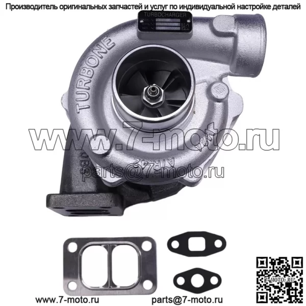 Турбокомпрессор E6NN6K682BA для трактора Ford New Holland 6610 6810 7600 7610 7710 - Image 2