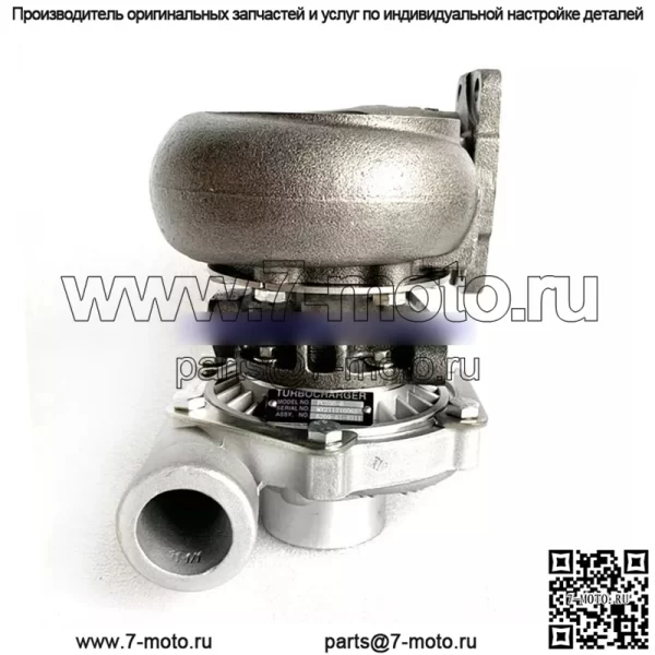 Турбокомпрессор S2D 6207-81-8330 6207-81-8331 для экскаватора Komatsu S6D95L PC200-6 - Image 5