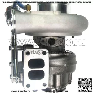 Турбокомпрессор HX35W Turbo 6754-81-8180 6754818180 4039963 4038630 совместим с двигателем Komatsu PC220 PC220-8 PC220-7
