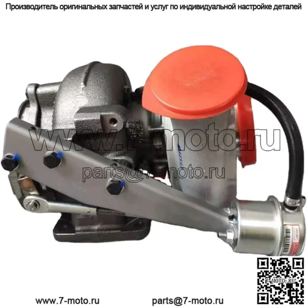 Турбокомпрессор HX35W Turbo 6754-81-8180 6754818180 4039963 4038630 совместим с двигателем Komatsu PC220 PC220-8 PC220-7 - Image 2