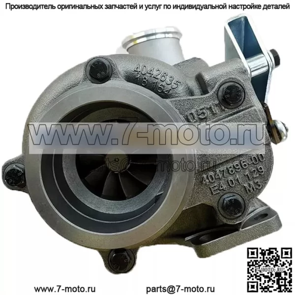 Турбокомпрессор HX40W 6745-81-8110 6745-82-8040 для Komatsu PC300-8 PC350-7 PC350-8 - Image 5