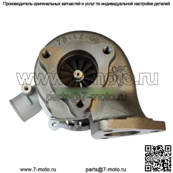 ТУРБОКОМПРЕССОР TD05-10A 49178-00550 для Sumitomo 120 KATO Mitsubishi 4D31T - Image 4