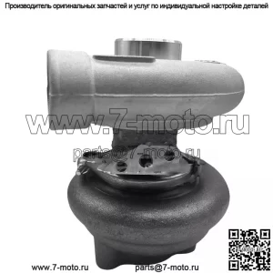 Турбокомпрессор 49185-01020 ME088840 для экскаватора Kobelco SK100W-2 Turbo TE06H