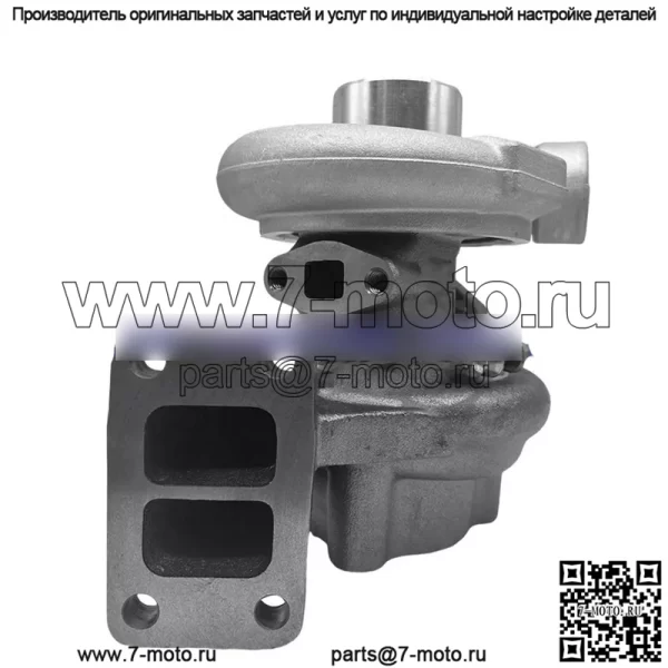 Турбокомпрессор 49185-01020 ME088840 для экскаватора Kobelco SK100W-2 Turbo TE06H - Image 2