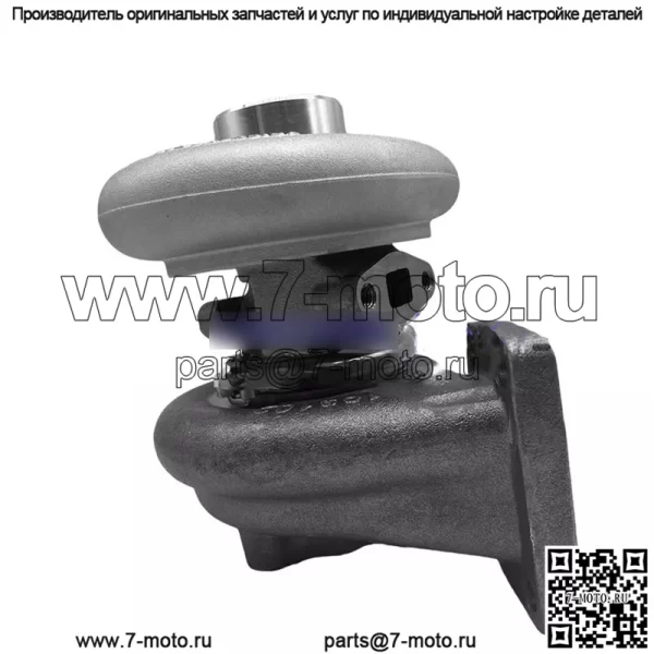 Турбокомпрессор 49185-01020 ME088840 для экскаватора Kobelco SK100W-2 Turbo TE06H - Image 3