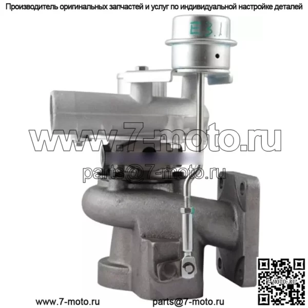 Турбокомпрессор 708337-0002 28230-41730 для Hyundai Mighty Truck 2000 3.3L 122HP - Image 4