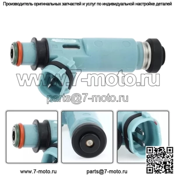 Топливная форсунка No.23209-03010 для Toyota Camry 2000-2001 2.2L Blue 1 шт. - Image 2