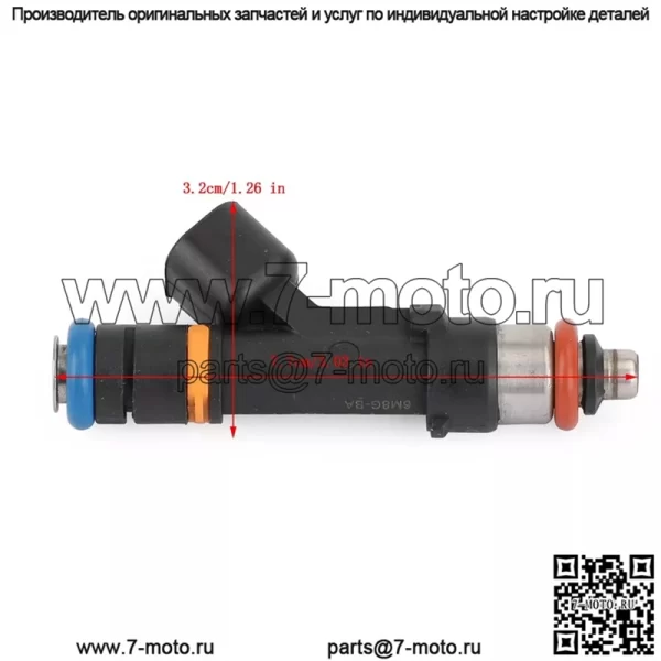 1 шт. Топливные форсунки подходят для Mazda3 2.0L 2006-2012 Mazda6 0280158103 F8 2006-2008 - Image 4