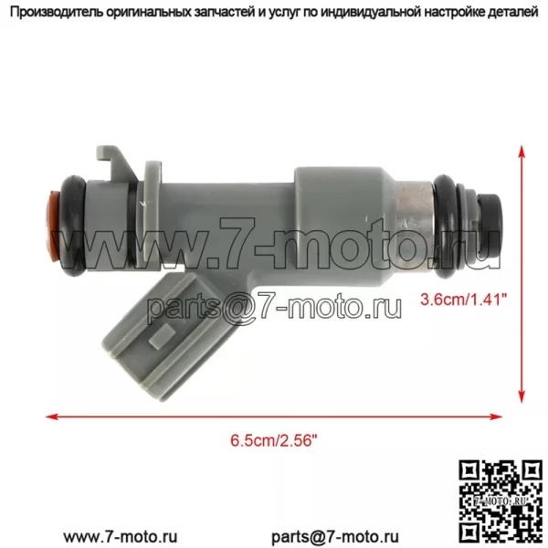 1 шт. Топливный инжектор 16450-R70-A01 подходит для Accord Crosstour MDX 3.0L 3.5L 3.7L V6 - Image 3