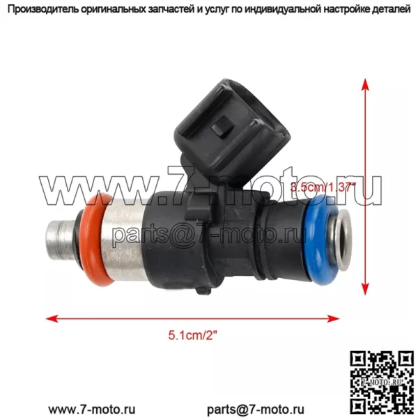 1 шт. Топливный инжектор 0280158189 подходит для Ford Escape Fusion, подходит для Mazda 3.0L V6 F8 - Image 2