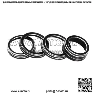18-21JL/JLU Декоративное кольцо переключателя Wrangler #черный