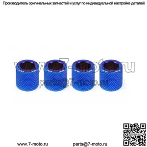 Декоративный чехол на подголовник автомобиля #baked blue