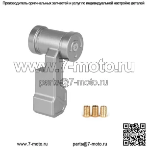 Универсальная ручка переключения передач самолета короткая #серебро