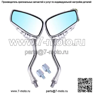 Для Harley Sportster XL 883 1200 Dyna Skeleton Skull Hand Зеркала заднего вида