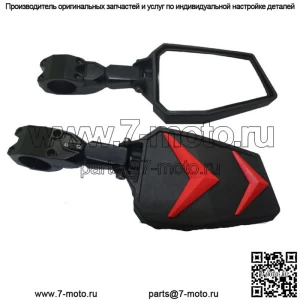Боковые зеркала заднего вида UTV RZR для Polaris 900 1000 800 Pro XP 1,75" 2" Защитная дуга