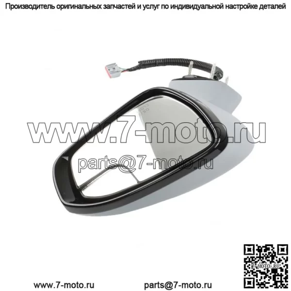 Правое боковое зеркало с электроприводом для Ford Fion 2013-2016 годов, ручное складывание, подогрев, под покраску - Image 2