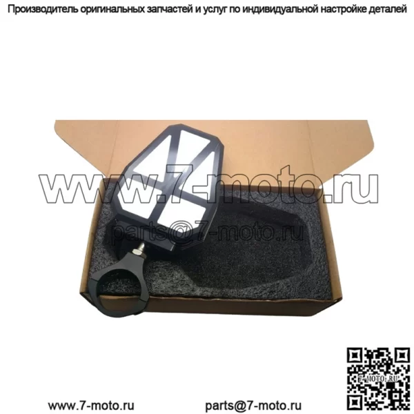Зеркала заднего вида для мотоцикла Beach Buggy All Terrain Mirror, отражатель для мотоцикла 1,75/2, универсальный для ATV/UTV, синие - Image 4