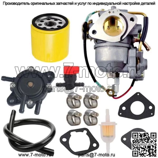 Карбюратор подходит для двигателя Kohler CV740S 24-853-102-S заменяет 24853102-S CV730S