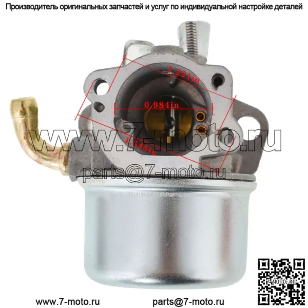 Карбюратор для газонокосилки Briggs & Stratton 796258 796227 792295 796997 Двигатель - Image 3