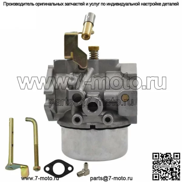 Карбюратор для Kohler 10HP K241 и 12HP K301 #26 с 2 прокладками дроссельной заслонки - Image 4