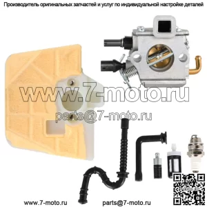 Карбюратор с воздушным фильтром для бензопилы Stihl MS340 MS360 034 036 1125 120 0651