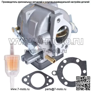 Карбюратор без соленоида с прокладкой1992 Twin 18 HP Model Series 422700 Carb