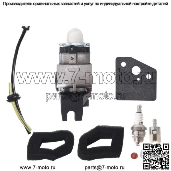 Комплект карбюратора подходит для замены двигателя Honda GX25 GX35 Whipper Snipper Trimmer - Image 3