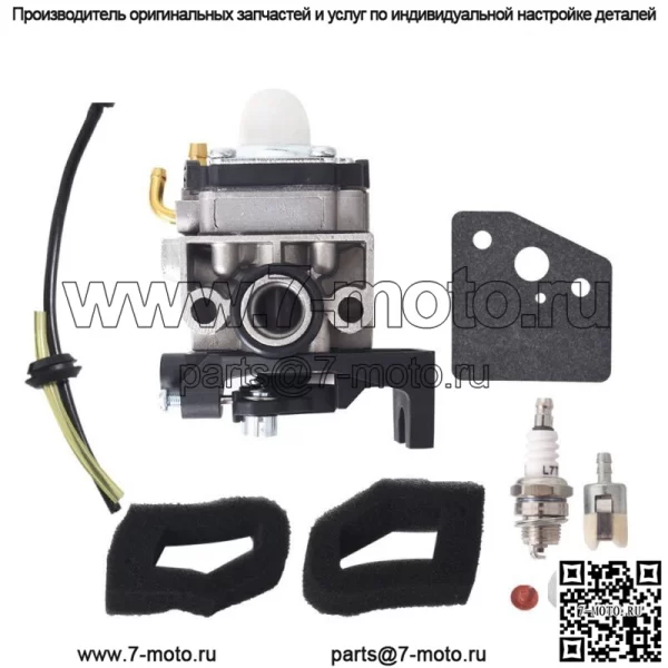 Комплект карбюратора подходит для замены двигателя Honda GX25 GX35 Whipper Snipper Trimmer - Image 4