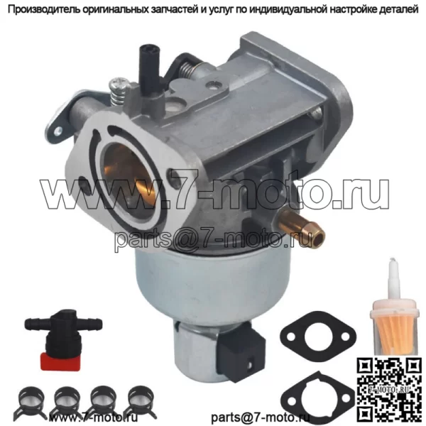 Комплект карбюратора подходит для газонокосилки Kawasaki 15004-0822 FR600V и FS600V - Image 3