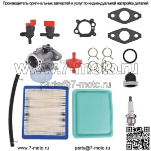 Комплект карбюратора для Briggs & Stratton 799868 498254 497347 497314 498170 Carb US