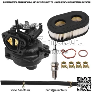 Новый комплект карбюратора, подходящий для двигателя газонокосилки Husqvarna LC221A объемом 150 куб. см и длиной 21 дюйм