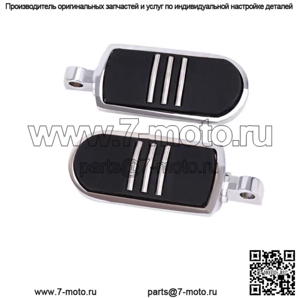 Пара мужских подножек для Harley Touring Sportster Softail Dyna