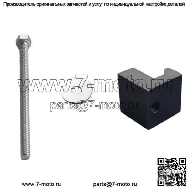 Зажим для фиксации J-типа 4 шт. # черный - Image 3